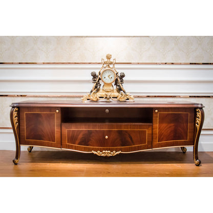 Bergamo Solid Wood Accent Cabinet