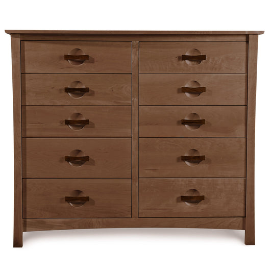 Berkeley 10 - Drawer Solid Wood Dresser