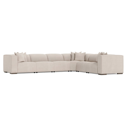 Bernhardt 6 Piece Bliss Fabric Power Motion Sectional