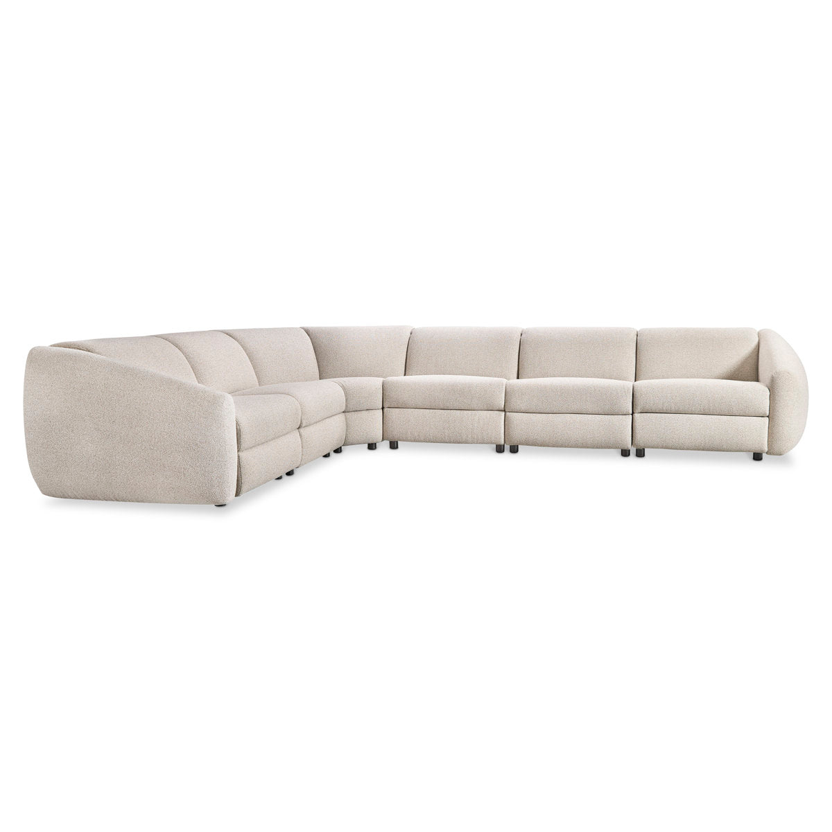 Bernhardt Avignon 5-Piece Fabric Power Motion Sectional