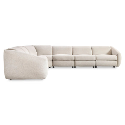 Bernhardt Avignon 5-Piece Fabric Power Motion Sectional