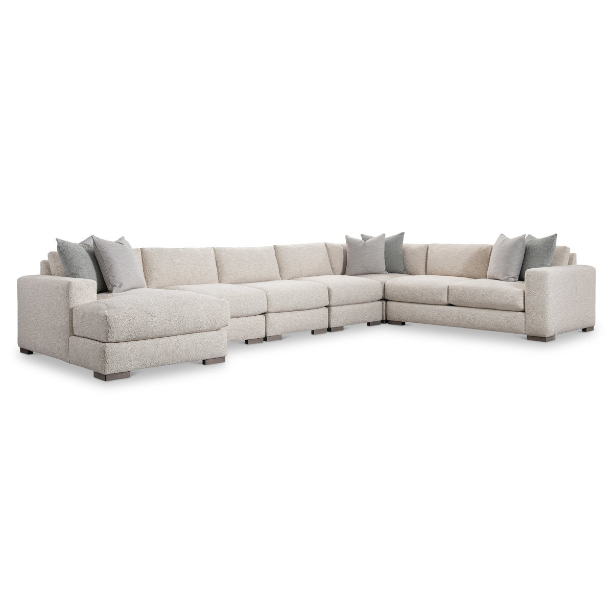 Bernhardt Drew 6-Piece Fabric Sectional