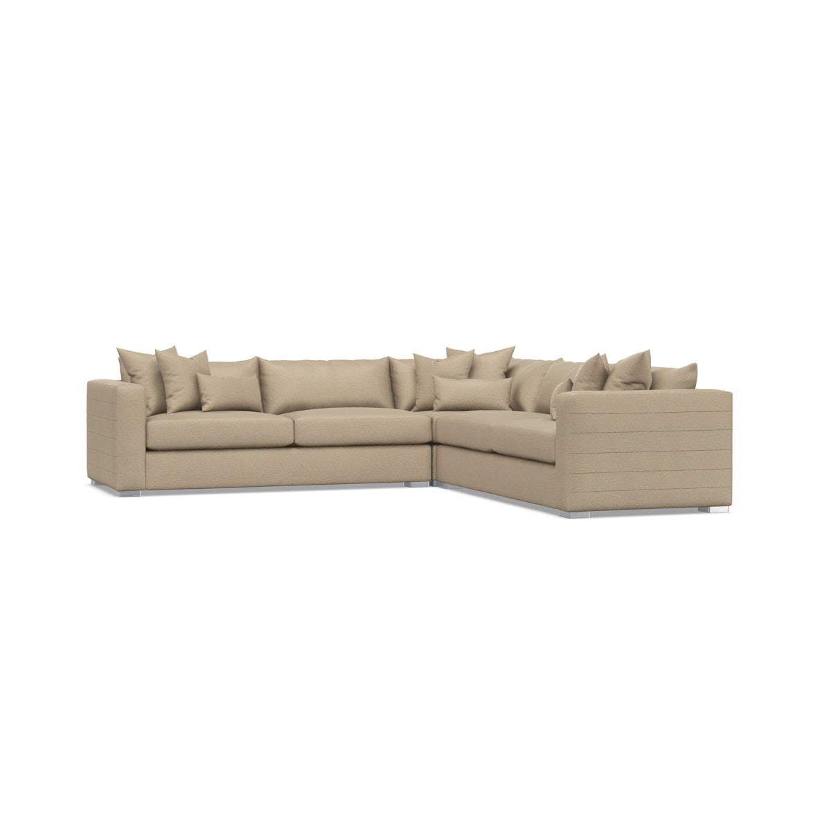 Bernhardt Helena 3-Piece Fabric Sectional