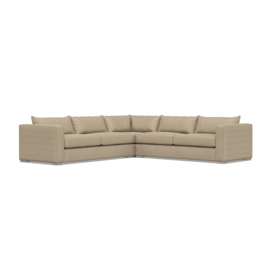 Bernhardt Helena 3-Piece Fabric Sectional