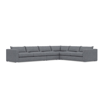 Bernhardt Helena 4-Piece Fabric Sectional