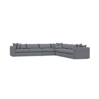 Bernhardt Helena 5-Piece Fabric Sectional