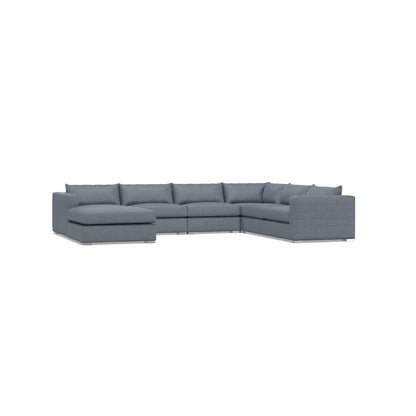 Bernhardt Helena 5-Piece Fabric Sectional