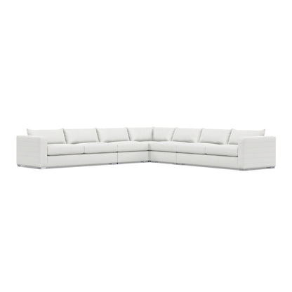 Bernhardt Helena 5-Piece Fabric Sectional