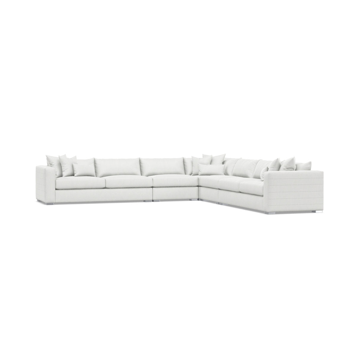 Bernhardt Helena 5-Piece Fabric Sectional
