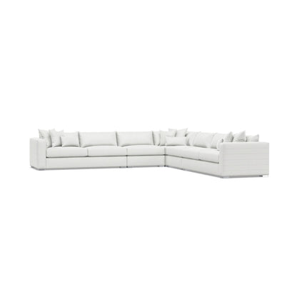 Bernhardt Helena 5-Piece Fabric Sectional