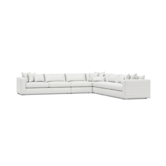 Bernhardt Helena 5-Piece Fabric Sectional