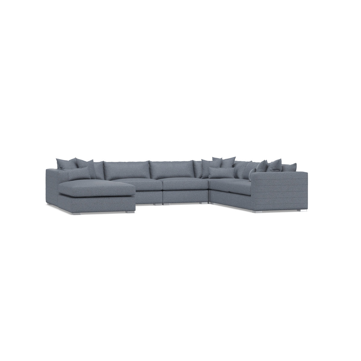 Bernhardt Helena 5-Piece Fabric Sectional
