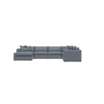 Bernhardt Helena 5-Piece Fabric Sectional