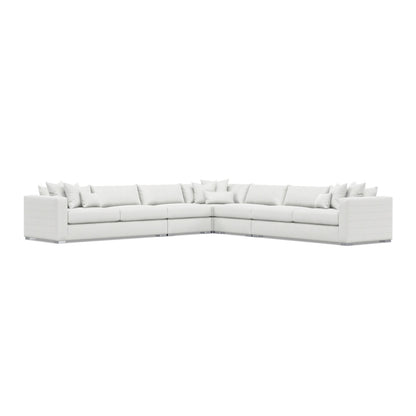 Bernhardt Helena 5-Piece Fabric Sectional