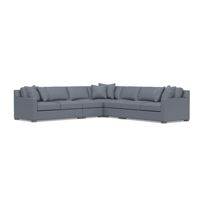 Bernhardt Kelsey 5-Piece Fabric Sectional
