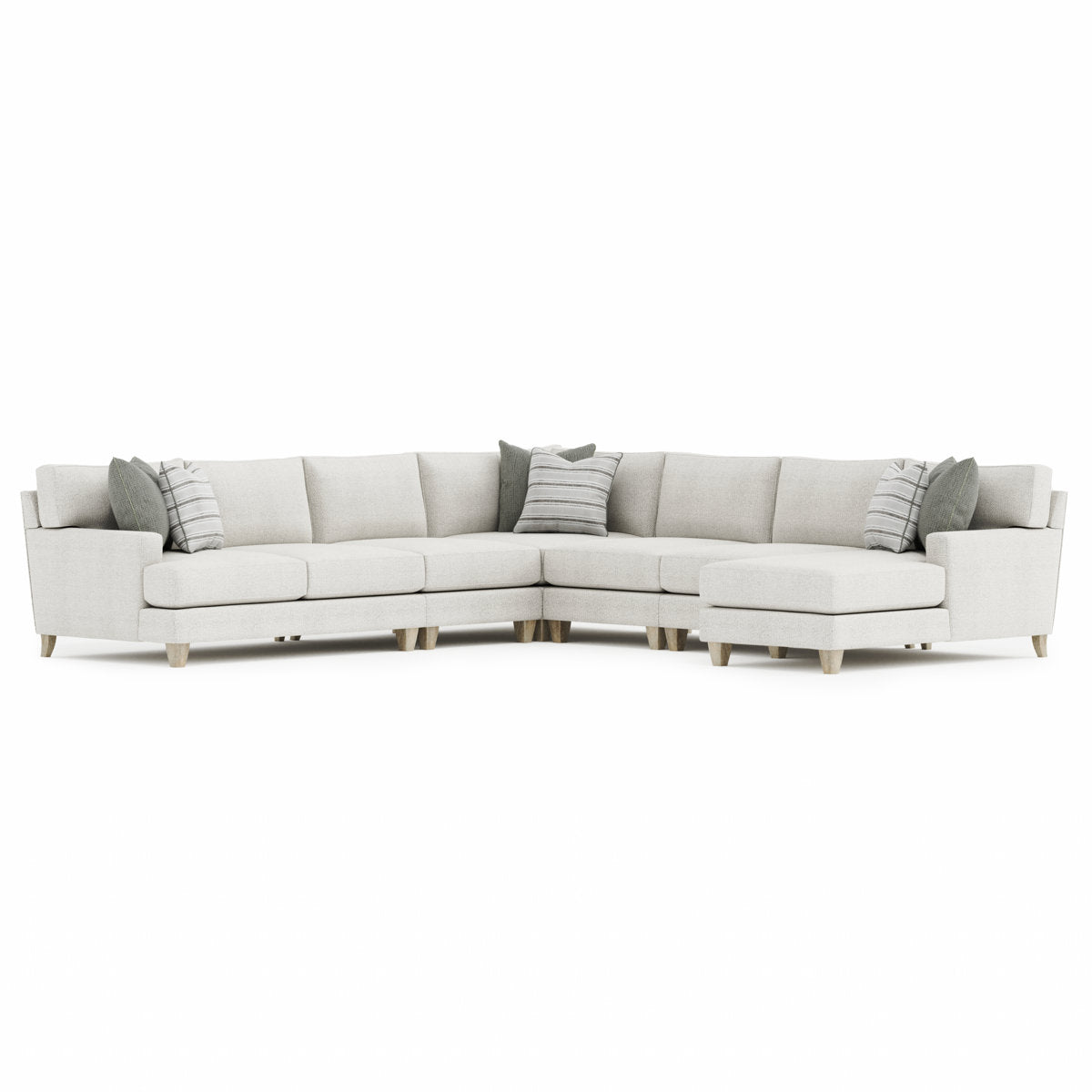 Bernhardt Mila 6-Piece Fabric Sectional