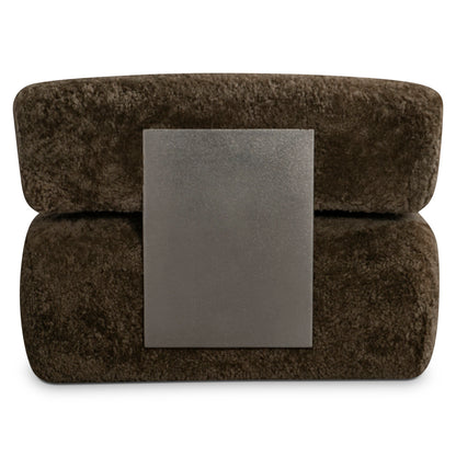 Bernhardt Paley Shearling Swivel Chair