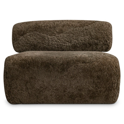 Bernhardt Paley Shearling Swivel Chair