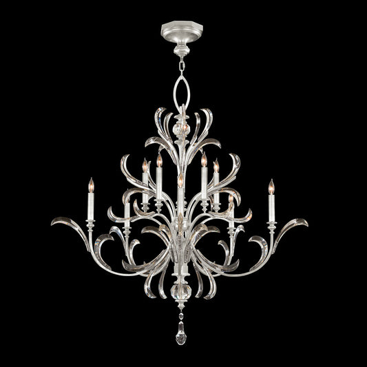 Beveled 10 - Light Chandelier