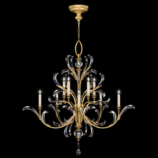 Beveled Arcs 10 - Light Chandelier