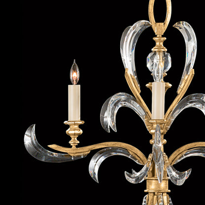 Beveled Arcs 4 - Light Chandelier