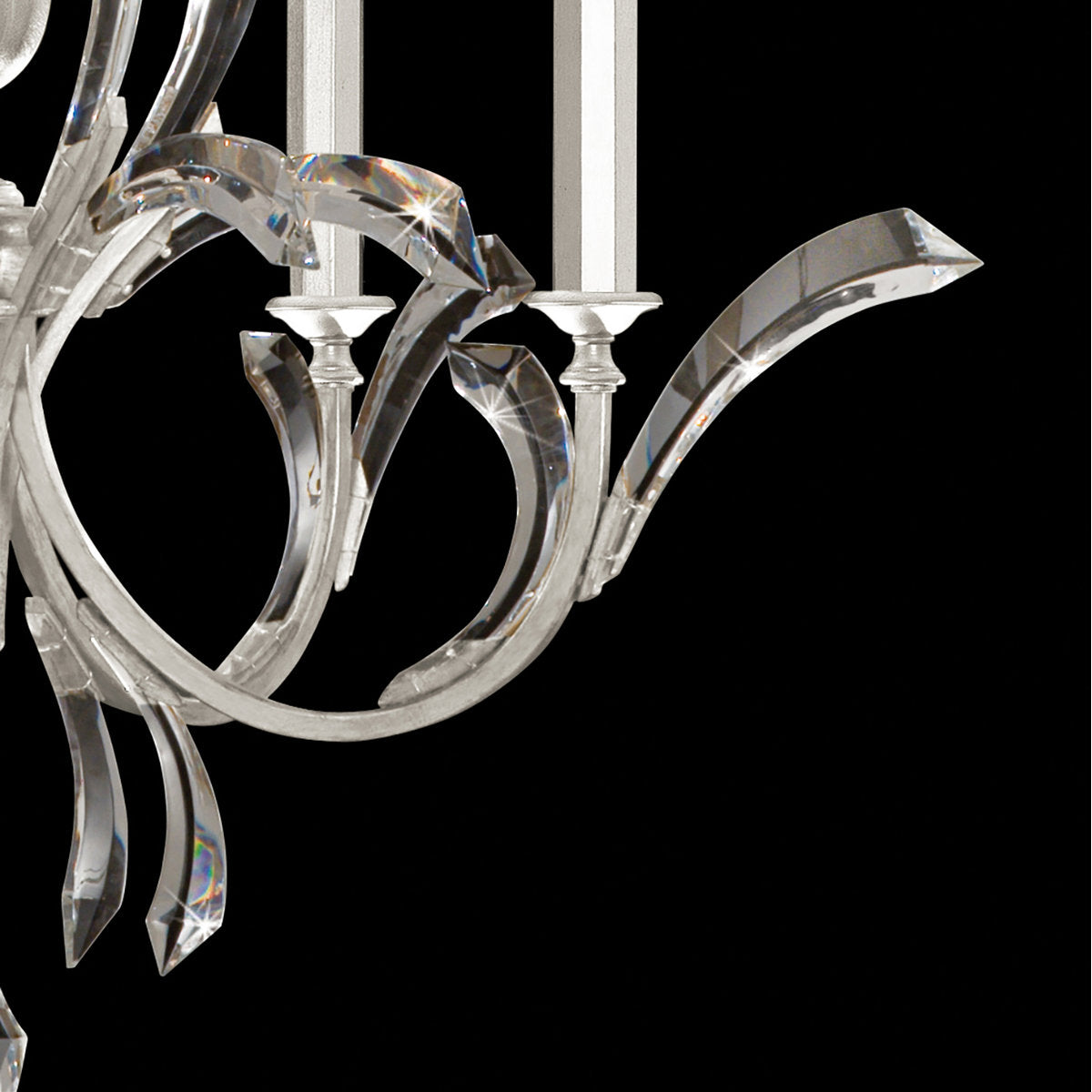 Beveled Arcs 5 - Light Chandelier