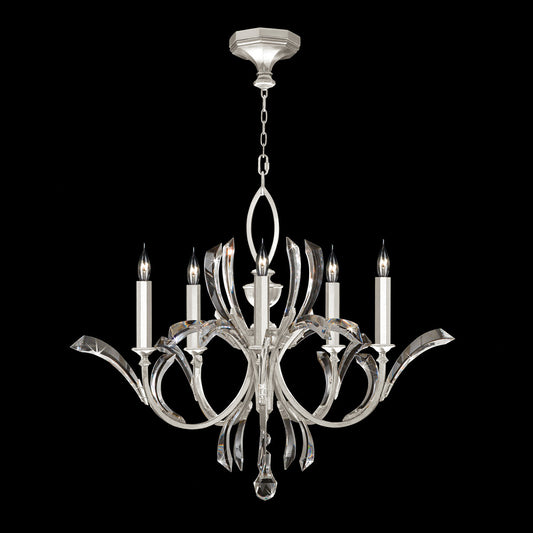Beveled Arcs 5 - Light Chandelier