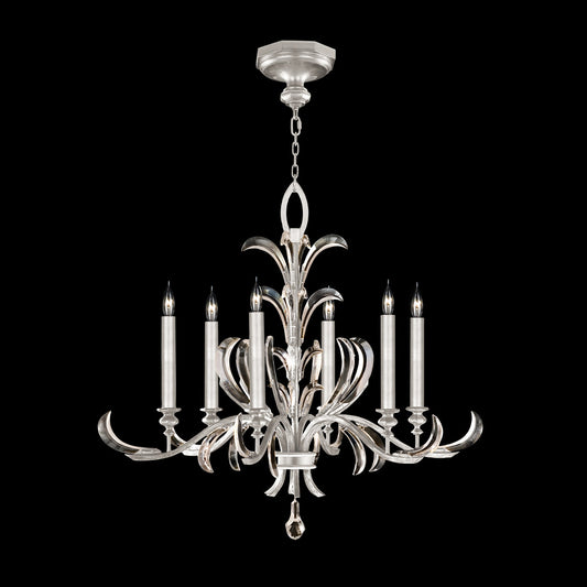 Beveled Arcs 6 - Light Chandelier