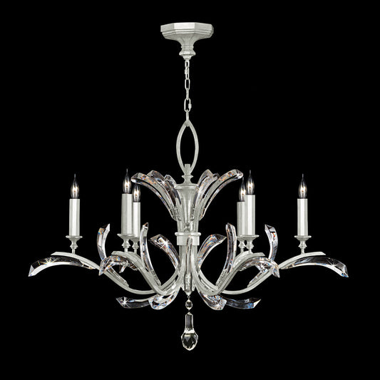 Beveled Arcs 6 - Light Chandelier