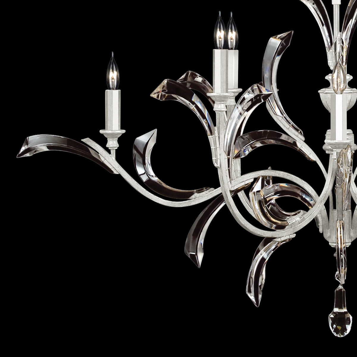Beveled Arcs 8 - Light Chandelier