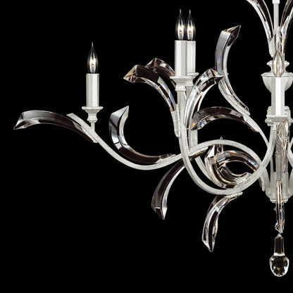 Beveled Arcs 8 - Light Chandelier