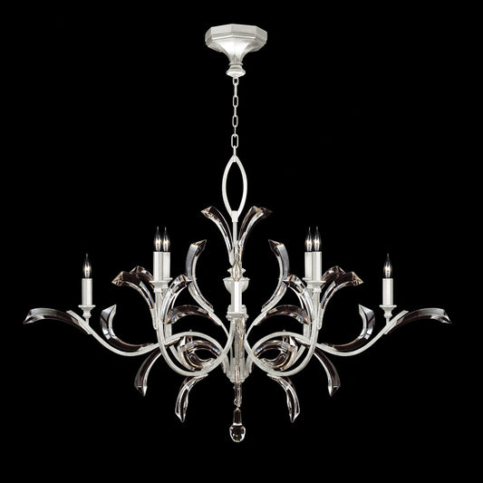 Beveled Arcs 8 - Light Chandelier