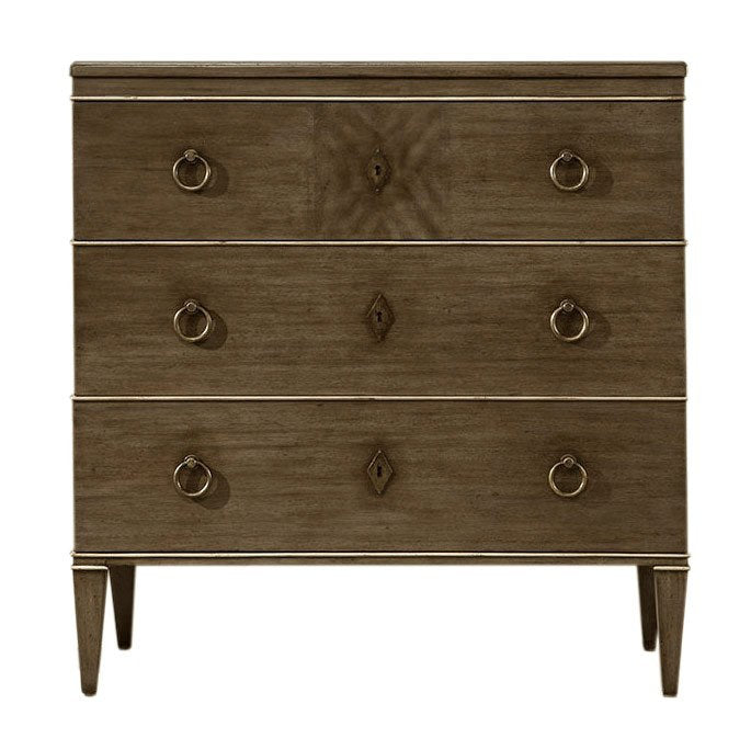 Biedermeier Solid Wood Accent Chest