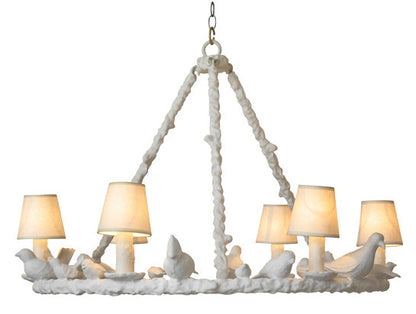 Bird 6-Light Candle-Style Chandelier