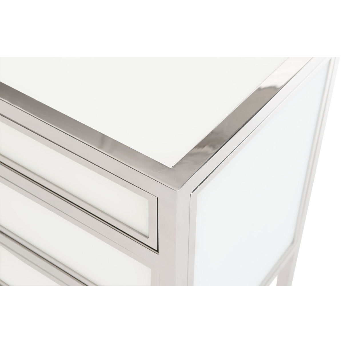 Blanca 3 - Drawer Bachelor's Chest in White