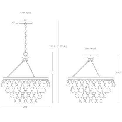 Bling 4 - Light Chandelier