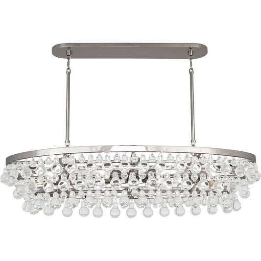 Robert Abbey Bling 42 34 Wide Oval Chandelier