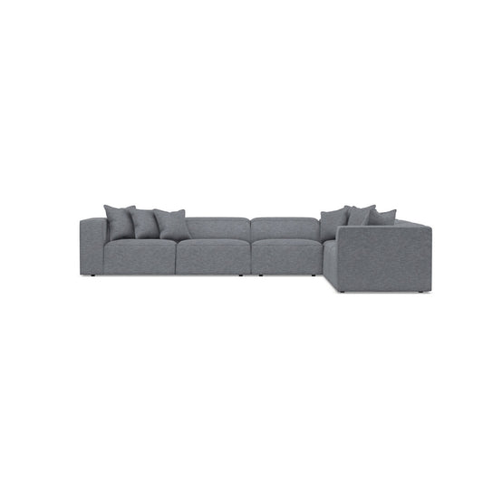 Bliss 4-Piece Fabric Sectional