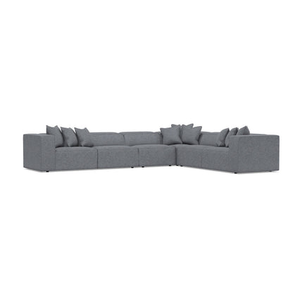Bliss 4-Piece Fabric Sectional