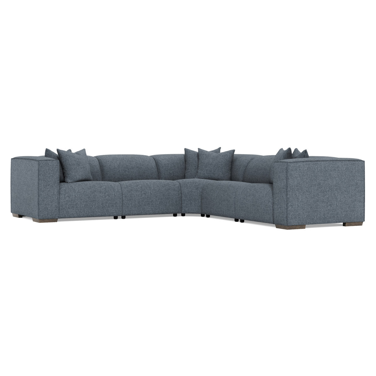 Bliss Fabric 5-piece Power Motion Sectional