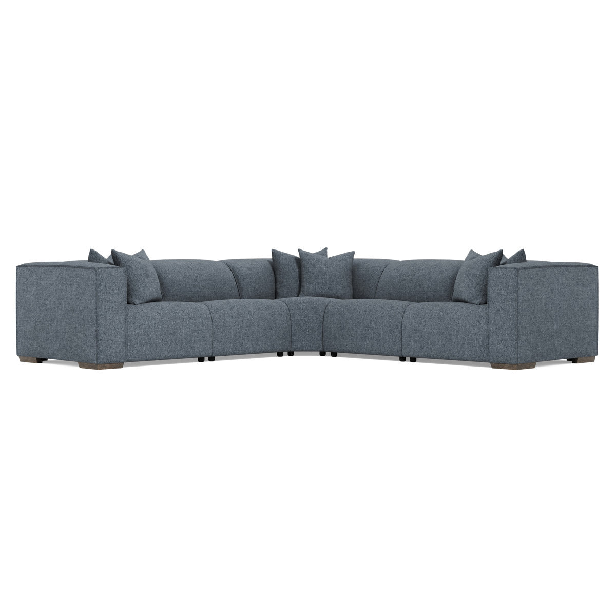 Bliss Fabric 5-piece Power Motion Sectional
