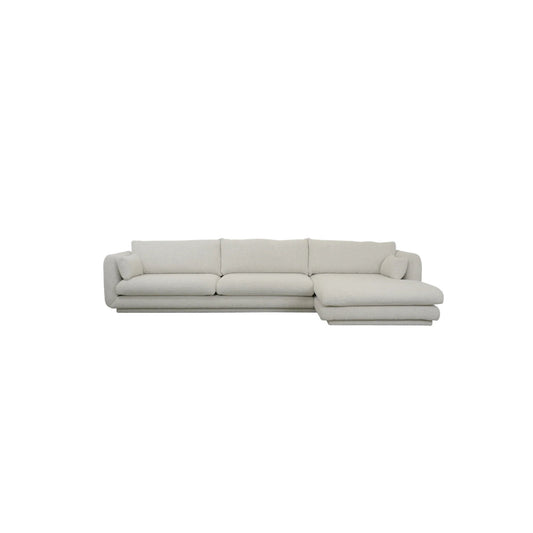 Bloom 3-Seater Sofa W/Chaise Lounge Left & Plinth