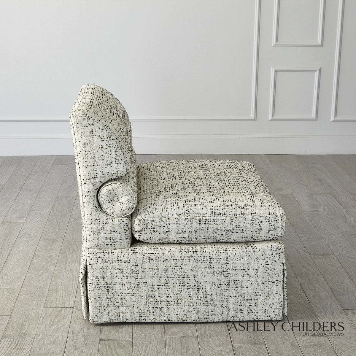 Bolster Slipper Chair-Truce-Kona