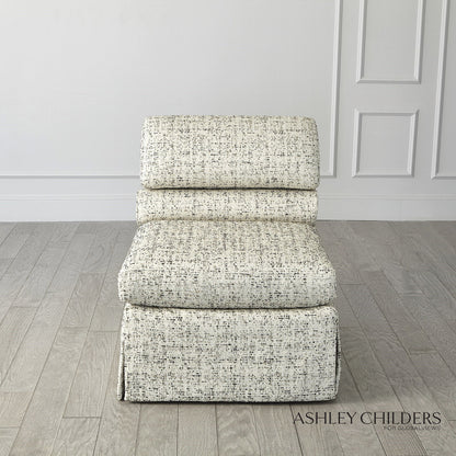 Bolster Slipper Chair-Truce-Kona