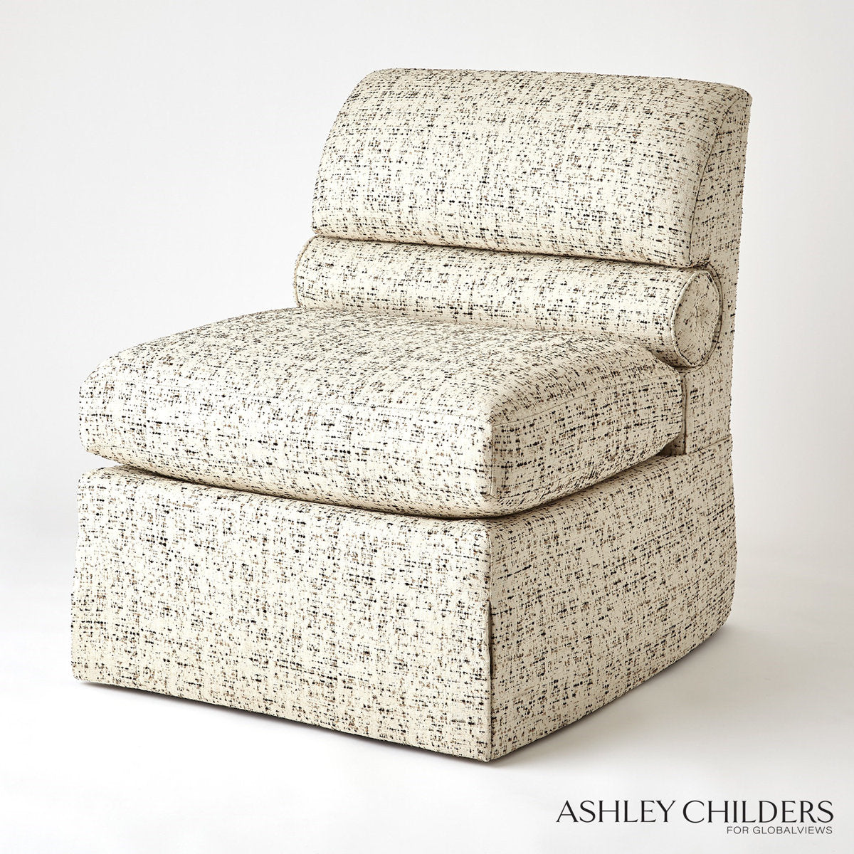 Bolster Slipper Chair-Truce-Kona