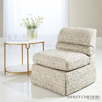 Bolster Slipper Chair-Truce-Kona
