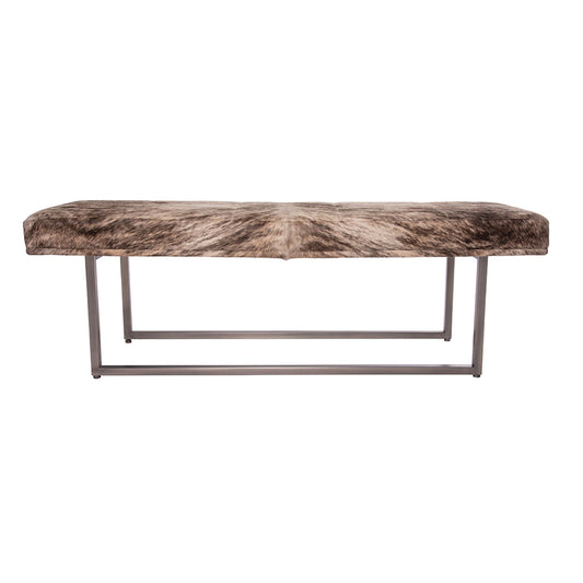 Bonita Cowhide Bench
