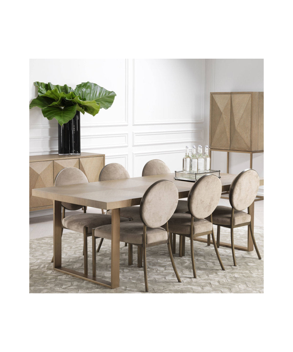 Borghese Solid Oak Dining Table