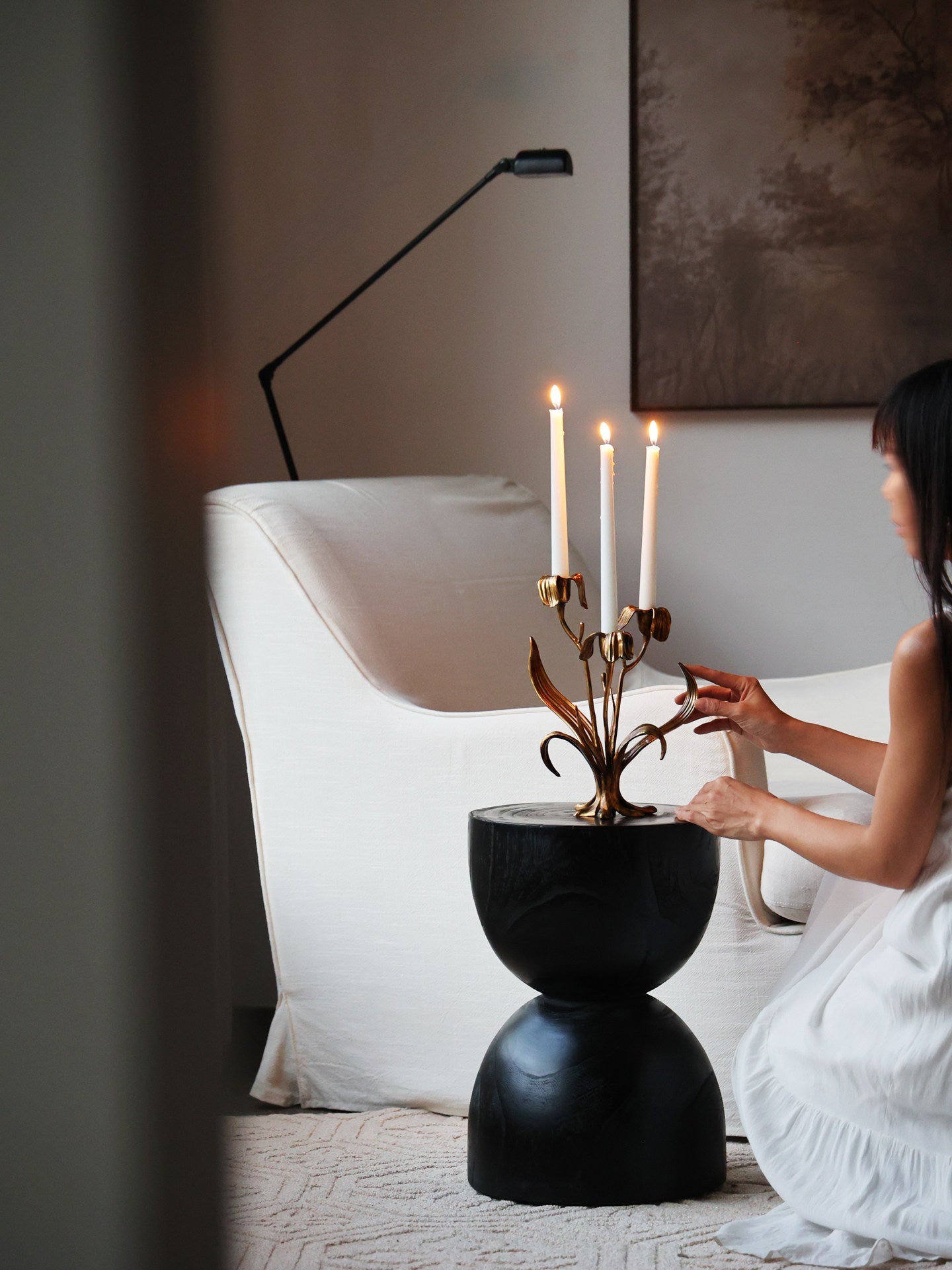 Botanical Bloom Candle Holder