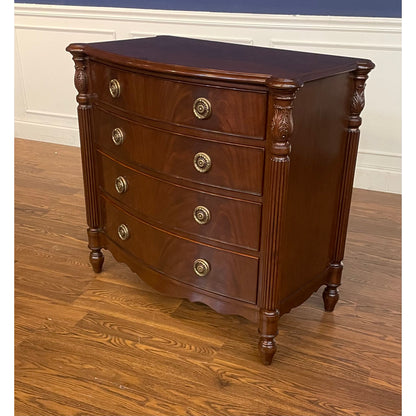 Bow Front Nightstand